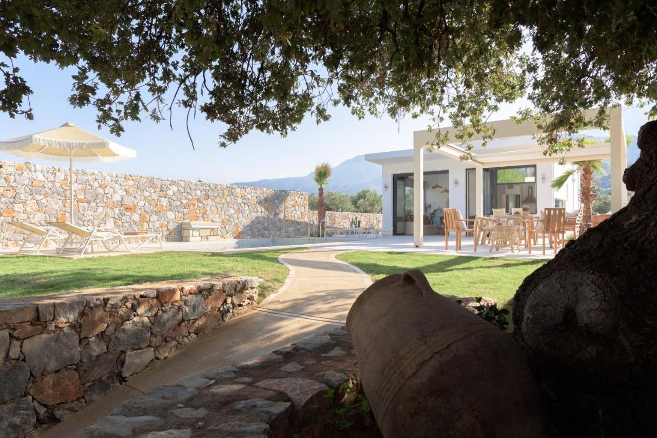 Pelagias Villa Lefka With Heated Pool Mathés Exteriör bild