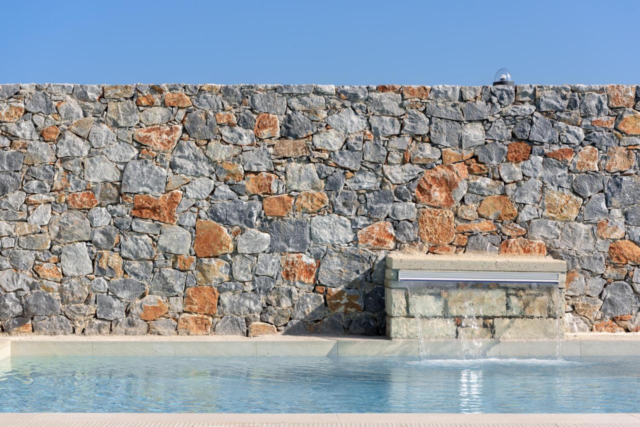Pelagias Villa Lefka With Heated Pool Mathés Exteriör bild